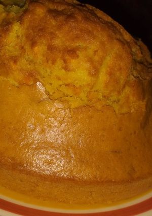 Una foto de Mini torta de zanahoria con nueces en la freidora a vapor