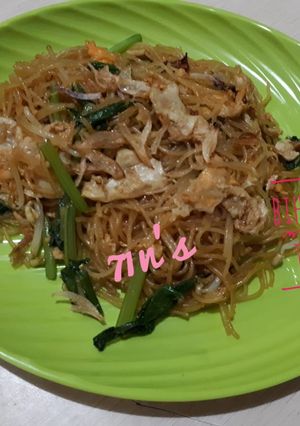 Foto resep Bihun goreng telur bebek