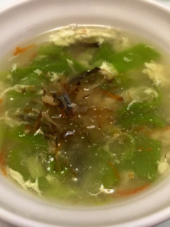 👩🏻🍳芥菜蛋花羹湯 的食譜成品照片