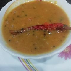 A picture of Sambhar Kerala style.