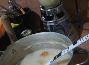Una foto de Colada de Avena con Naranjilla