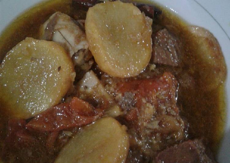 Semur Daging iga mamiq