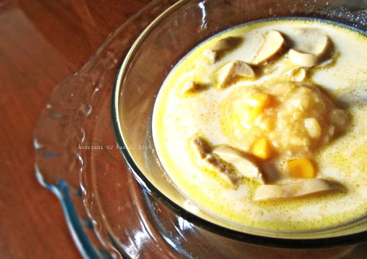 Minggu 11 - Sup Krim Jagung Jamur