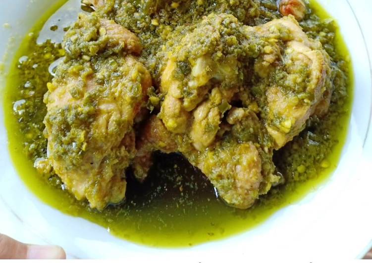 Resep Ayam Lado Mudo (cabe hijau) Enak