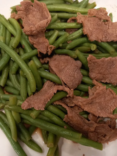 四季豆炒牛肉片 的食譜成品照片