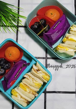 Foto resep Ide bekal dari roti tawar