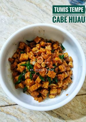 Foto resep Tumis Tempe Cabe Hijau