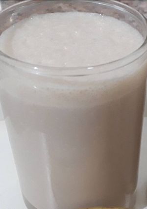 A picture of Badam Milk.