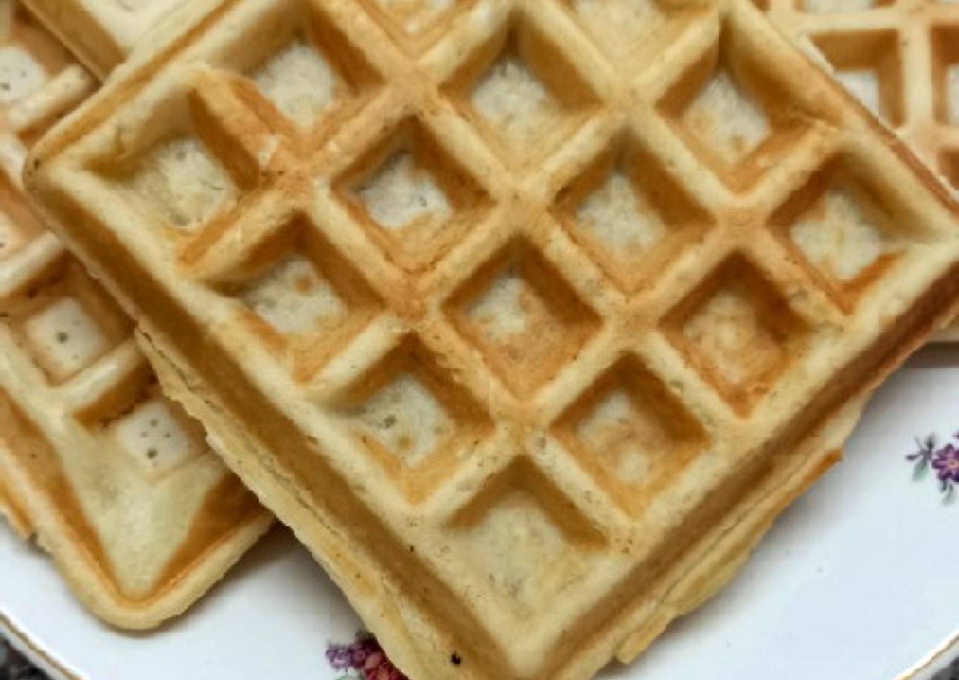 Waffles dulces