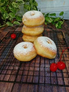 Foto resep Donat lembut tanpa ulen tanpa mixer