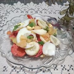 A picture of Egg salad 🥗.