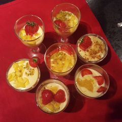 A picture of Lemon Posset.