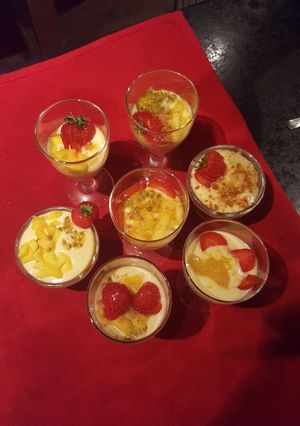 A picture of Lemon Posset.