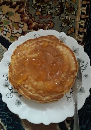عکسی از دستور پنکیک