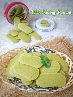 Foto resep Lidah Kucing Greentea