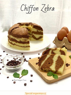 Foto resep Chiffon Zebra