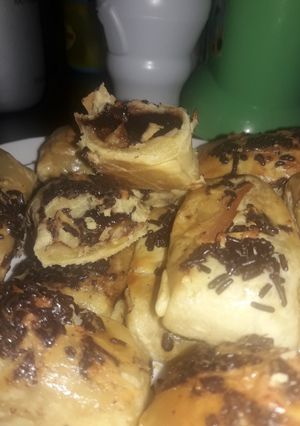 Foto resep Bolen pisang coklat keju