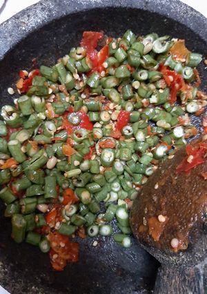 Foto resep Sambal Kacang Panjang