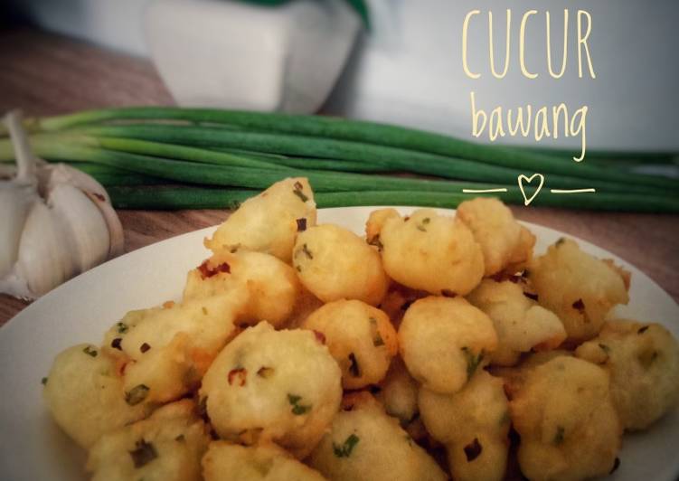 resep cara mengolah Cucur Bawang Gurih