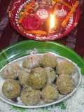 Rakhi Mawa coconut ladoo