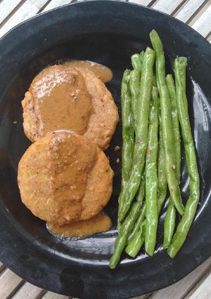 Foto resep Steak Tempe bumbu Kacang