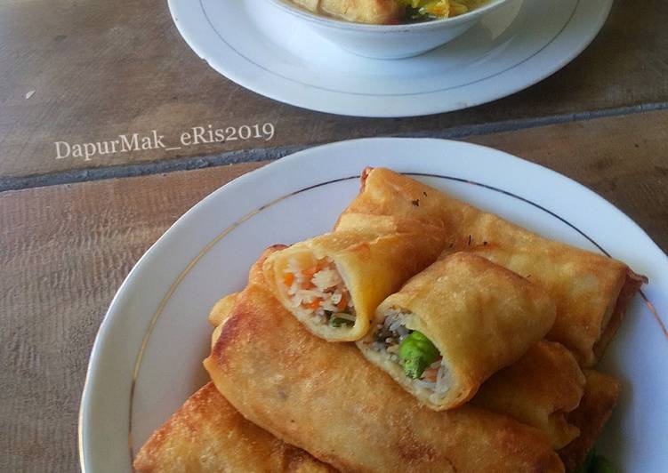 Langkah Membuat Risol Kampung Isi Bihun, Sempurna