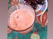 Una foto de jugo de sandia