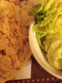 Tojásos nokedli, saláta recept fotója