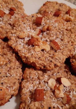 Una foto de Galletitas de banana y chía