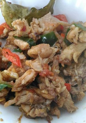Foto resep Ayam suwir cabe hijau