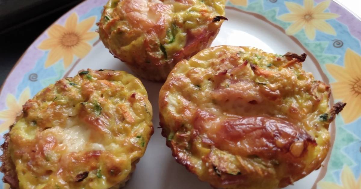 Muffins de zapallitos 86 recetas caseras Cookpad