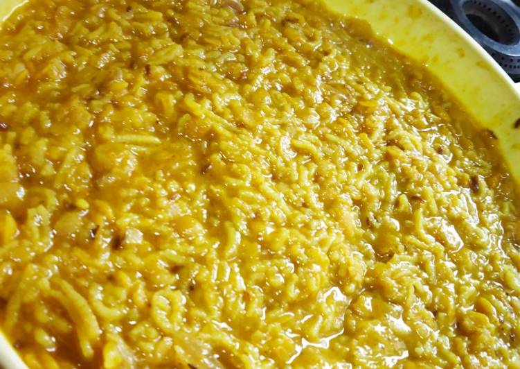 Arhar daal khichdi