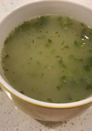 Una foto de Sopa instantánea de sobras