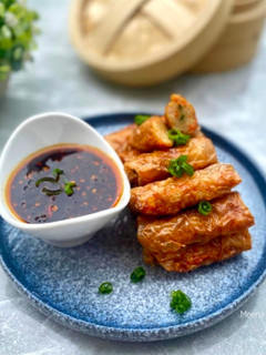 Foto resep Lumpia Kulit Tahu (Isian Ayam Udang)