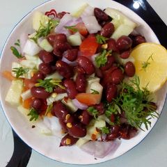 A picture of Bean salad.