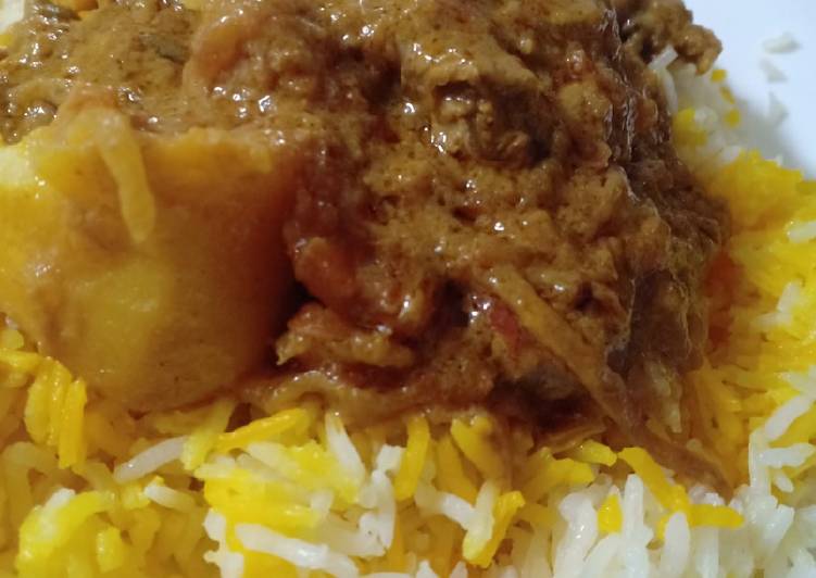 Recipe of Homemade Beef biryani