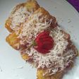 Pisang Goreng Kriuk with Caramael Sauce and Cheese