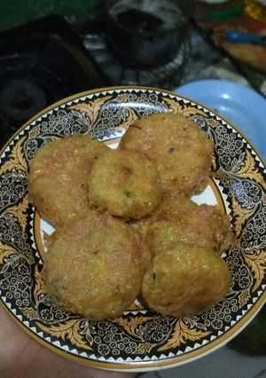Foto resep Perkedel sosis simple