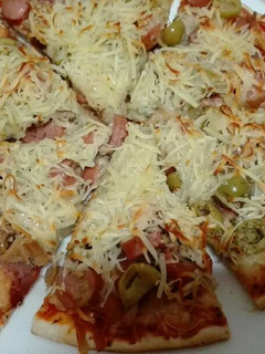 Una foto de Pizza serrana