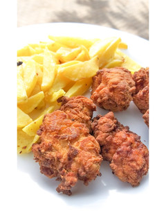 A picture of Spicy Crunchy Chicken Poppers #4weekschallenge.