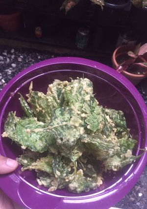 Foto resep 5. Keripik bayam simpel