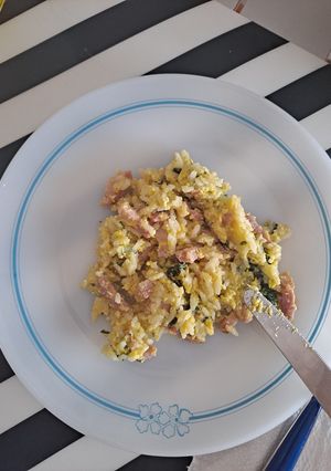 Foto de Arroz com Bacon e Ovo