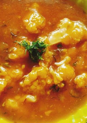 A picture of Gobhi manchurian.
