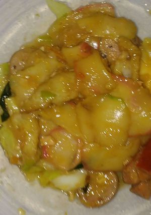 Foto resep Seblak campur sosis