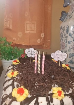 Foto resep Kue ulang tahun