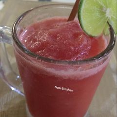A picture of Watermelon slush 🍉.