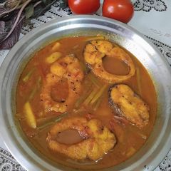 A picture of Katla Fish Masala.