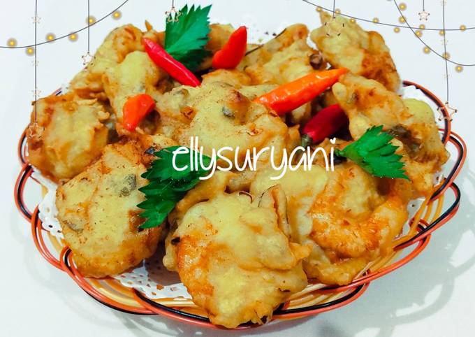 Cara bikin Godo-godo Udang Plus Daun Bawang Ala Rumah Kami