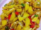 Tumis kentang tahu