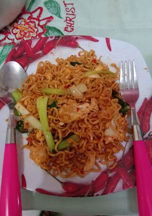 Foto resep Mie goreng tumis biasa